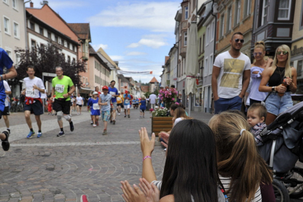 Bild vom Stadtlauf Villingen 2017