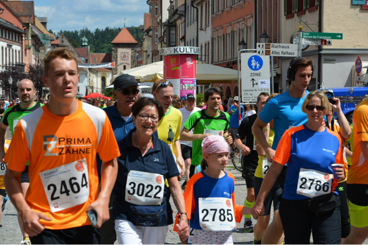 Bild vom Stadtlauf Villingen 2016