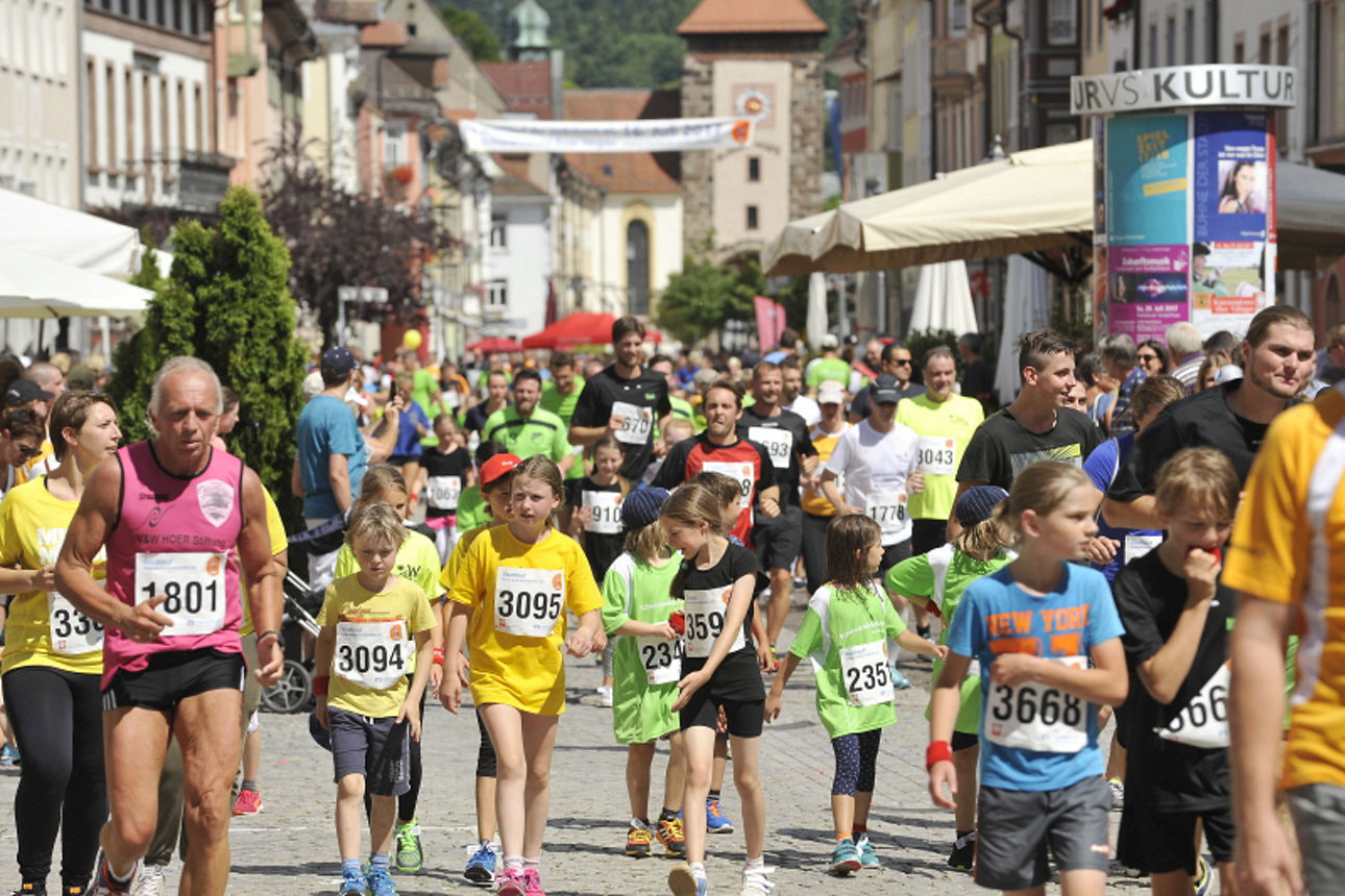 Bild vom Stadtlauf Villingen 2017