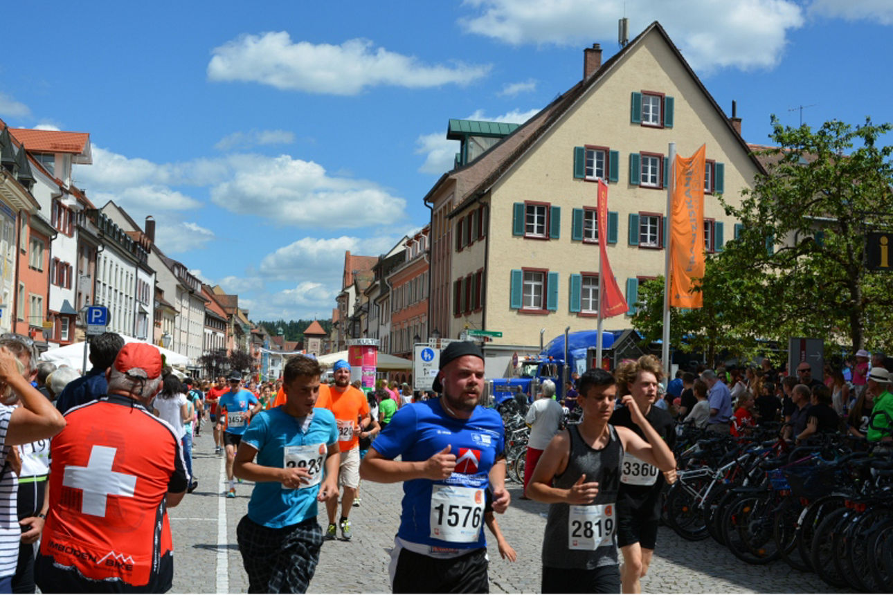 Bild vom Stadtlauf Villingen 2016