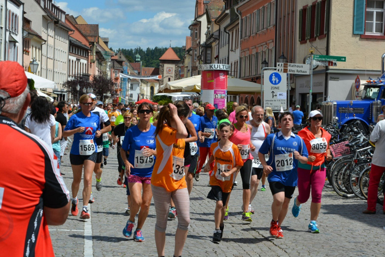 Bild vom Stadtlauf Villingen 2016