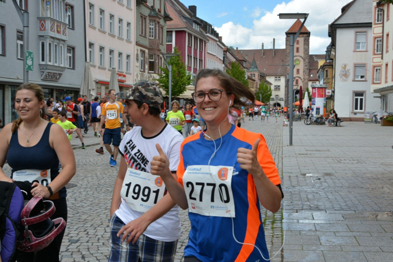 Bild vom Stadtlauf Villingen 2016