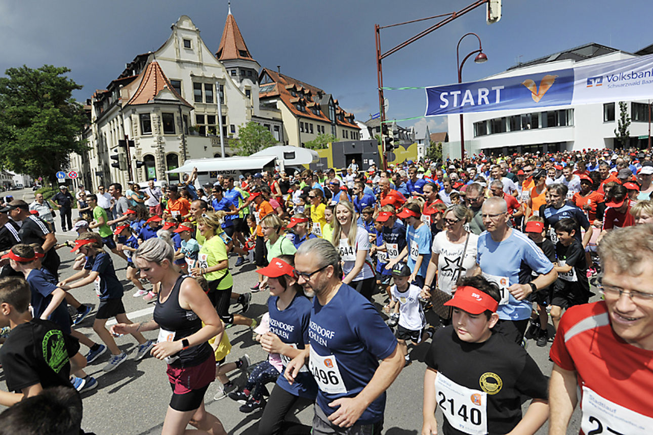 Bild vom Stadtlauf Villingen 2018