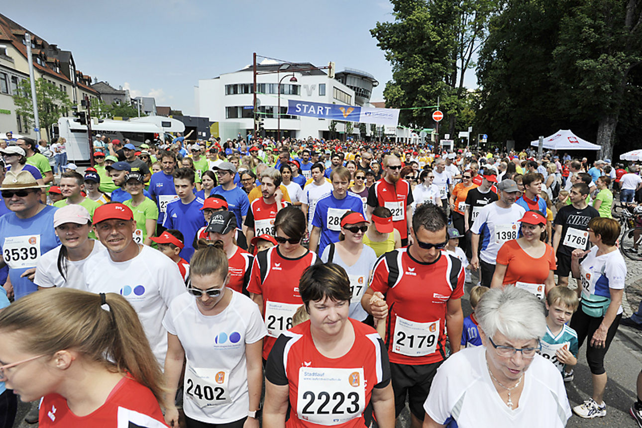 Bild vom Stadtlauf Villingen 2018