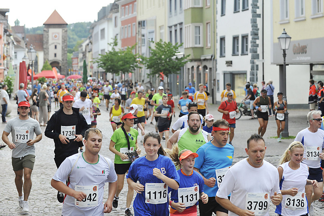 Bild vom Stadtlauf Villingen 2018