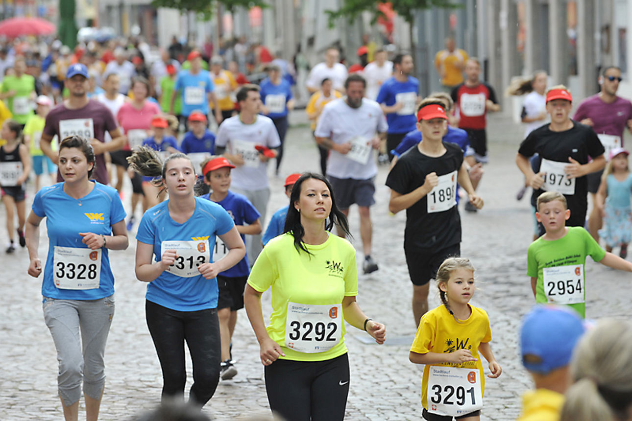 Bild vom Stadtlauf Villingen 2018