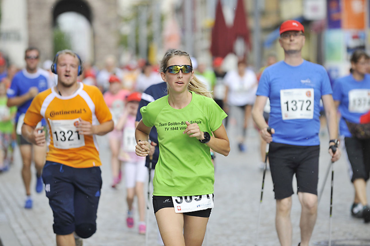 Bild vom Stadtlauf Villingen 2018