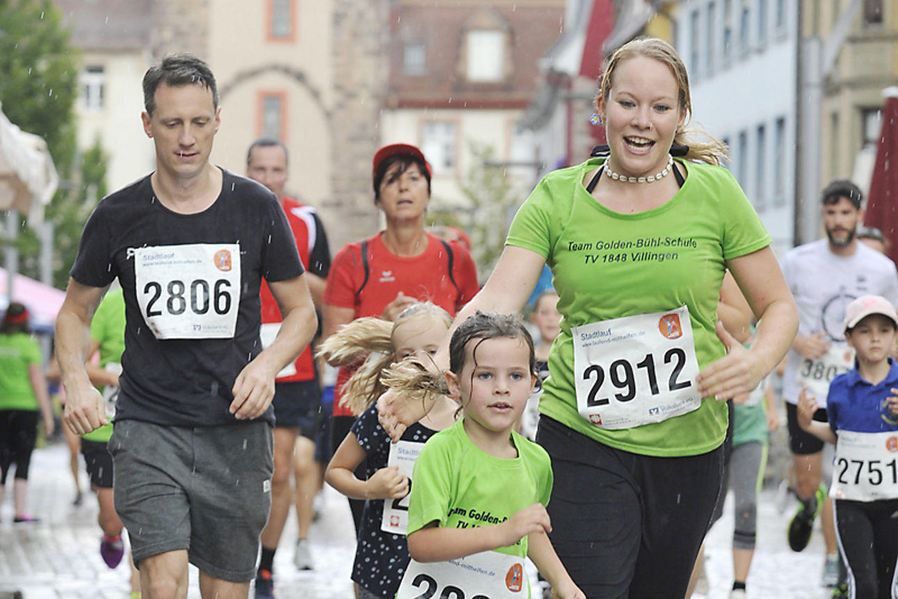Bild vom Stadtlauf Villingen 2018