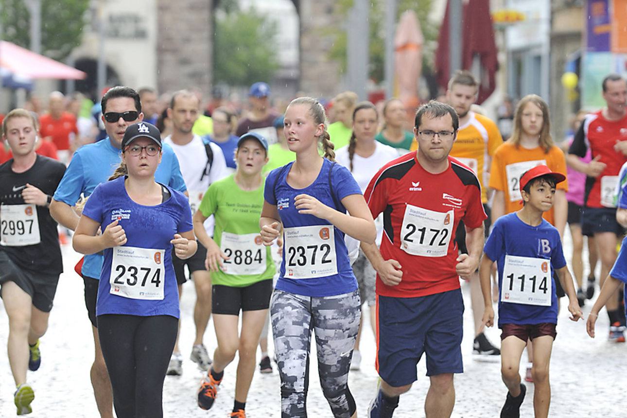 Bild vom Stadtlauf Villingen 2018