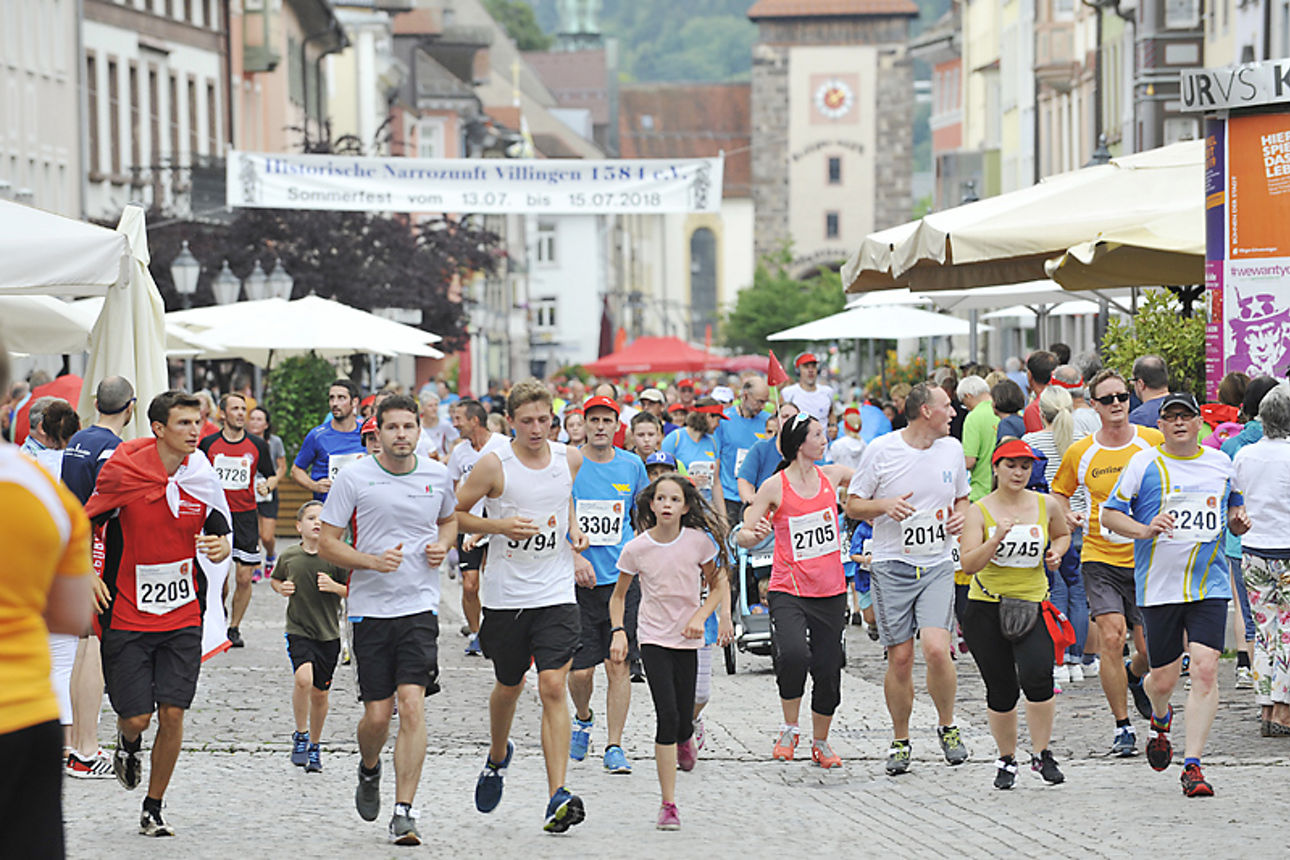 Bild vom Stadtlauf Villingen 2018