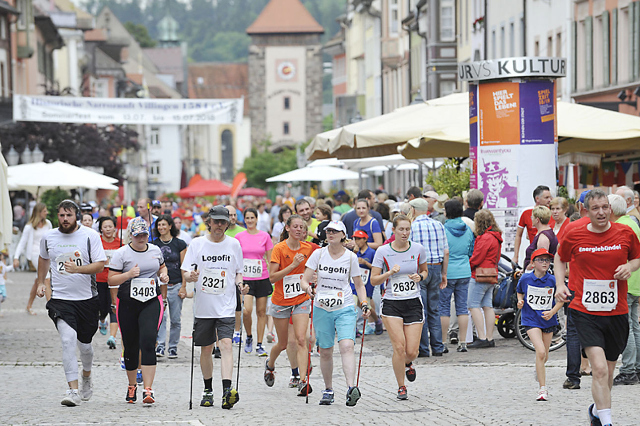 Bild vom Stadtlauf Villingen 2018
