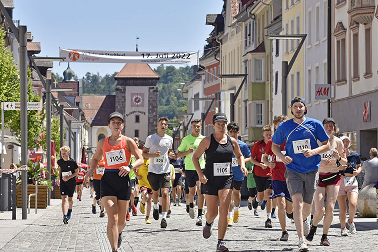 Bild vom Stadtlauf Villingen 2022