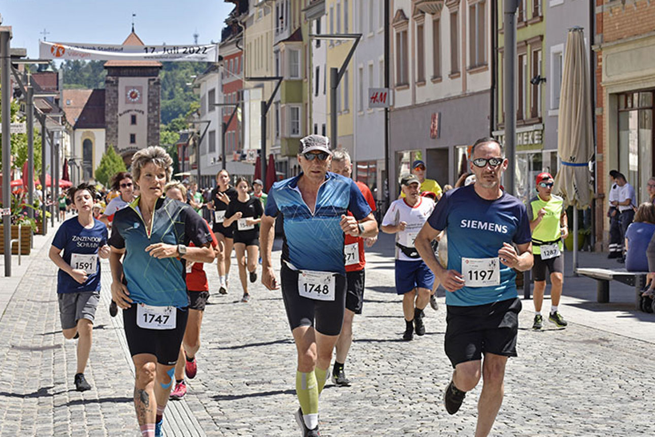 Bild vom Stadtlauf Villingen 2022
