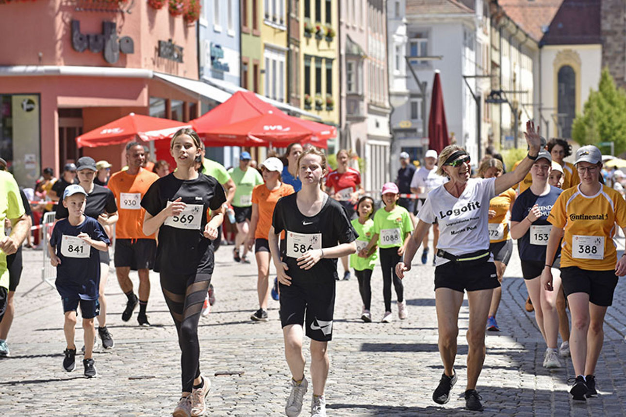 Bild vom Stadtlauf Villingen 2022