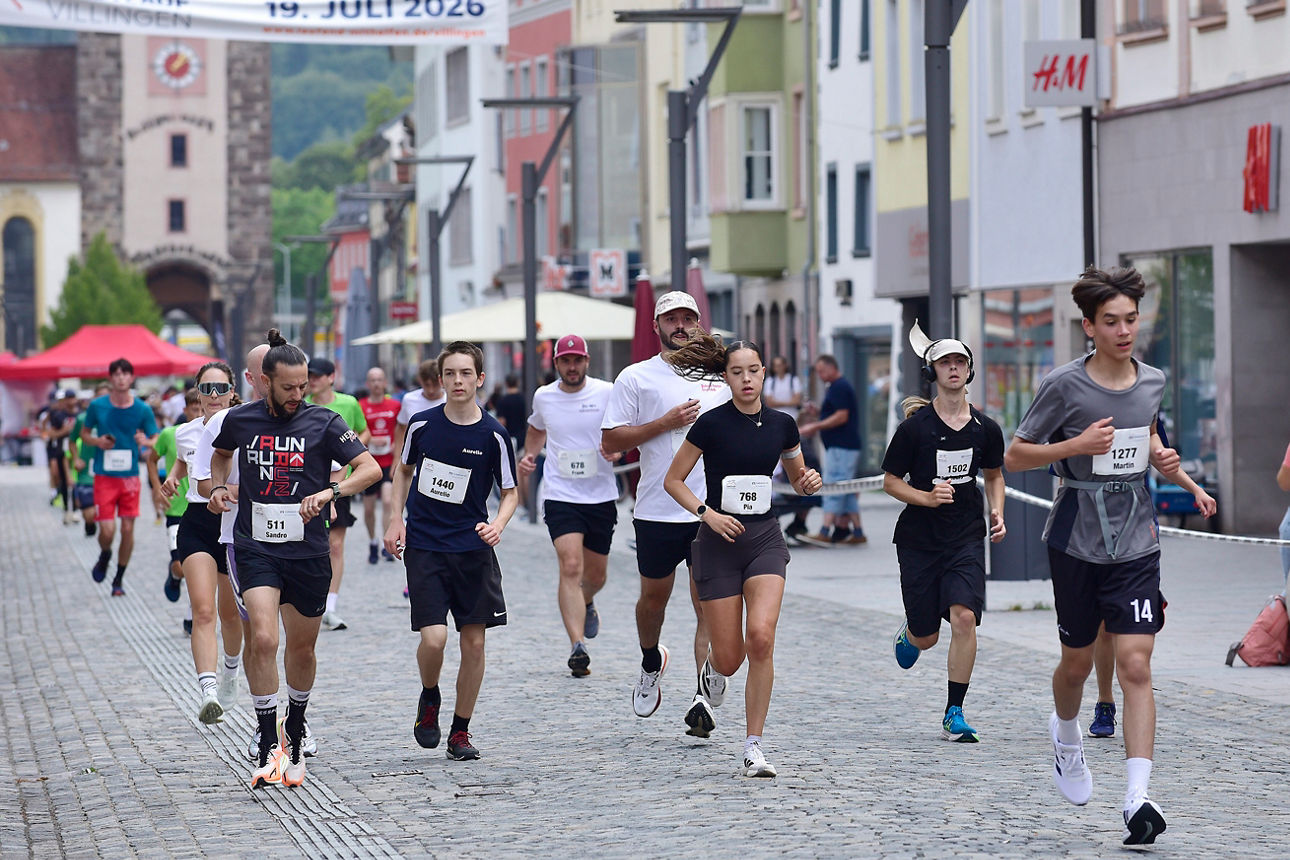 Bild vom Stadtlauf Villingen 2026