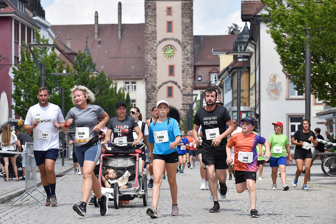 Bild vom Stadtlauf Villingen 2026