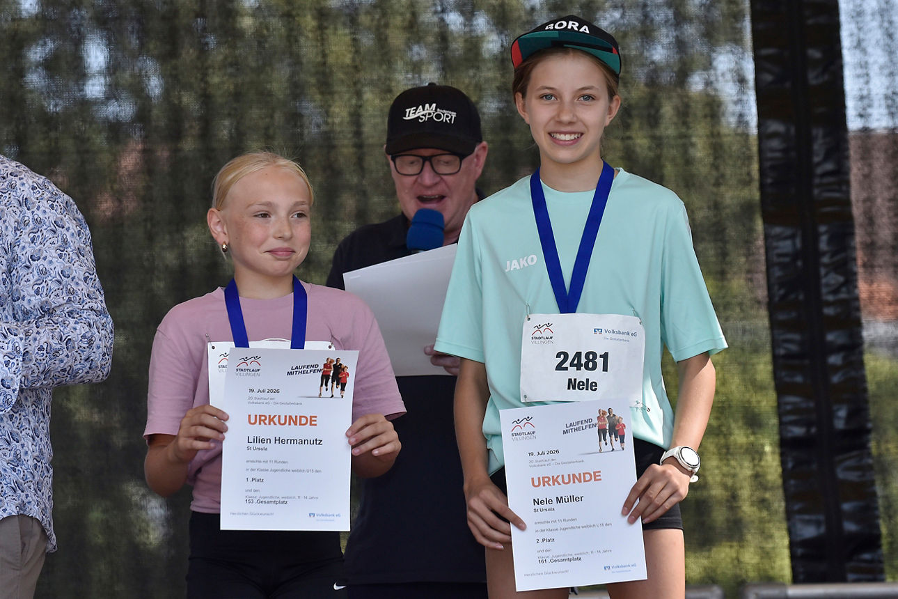 Bild vom Stadtlauf Villingen 2026
