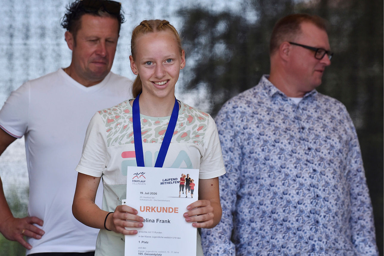 Bild vom Stadtlauf Villingen 2026