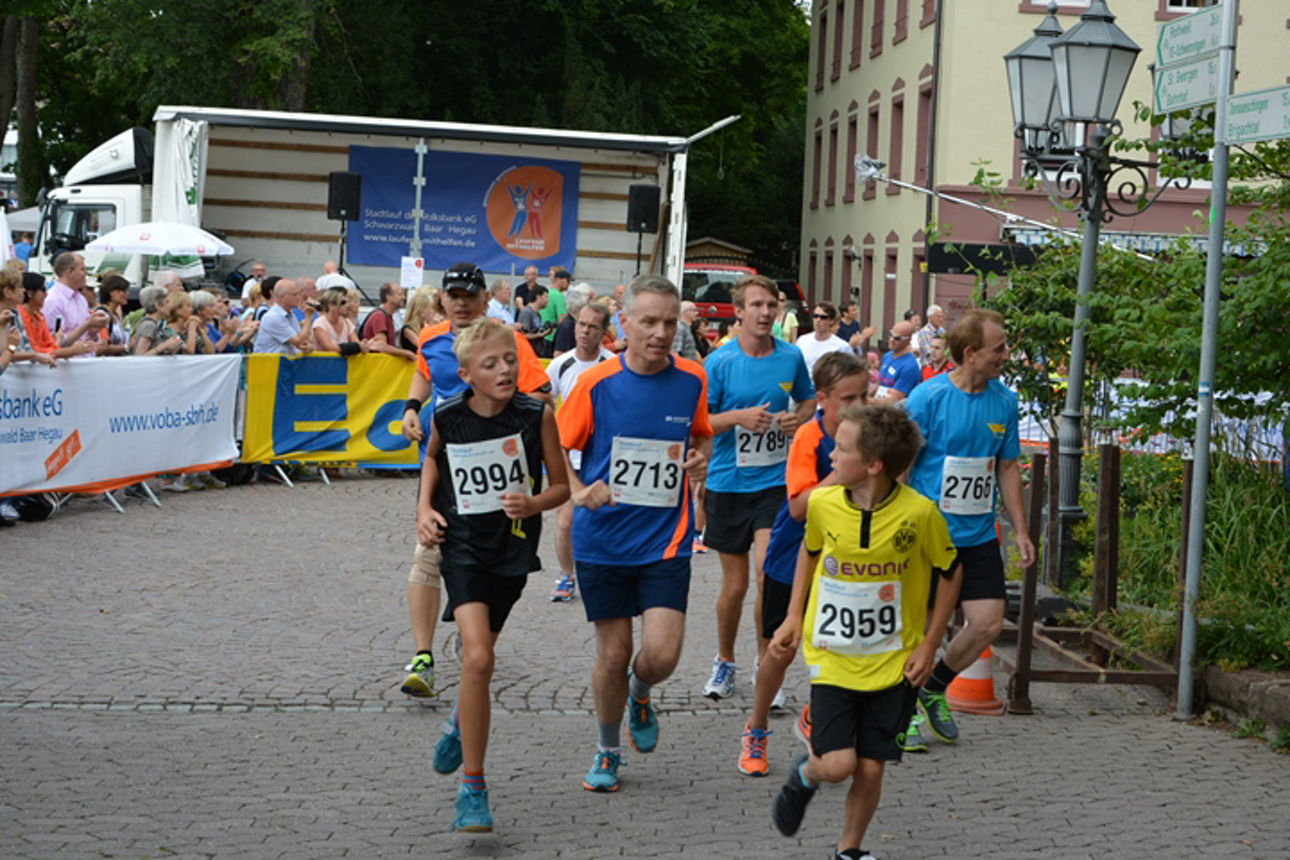 Bild vom Stadtlauf Villingen 2015