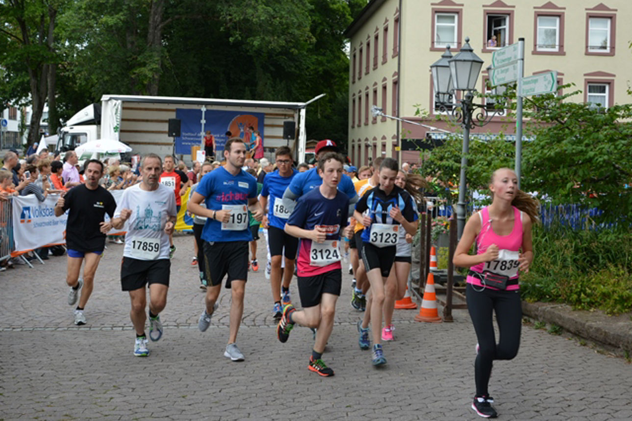 Bild vom Stadtlauf Villingen 2015