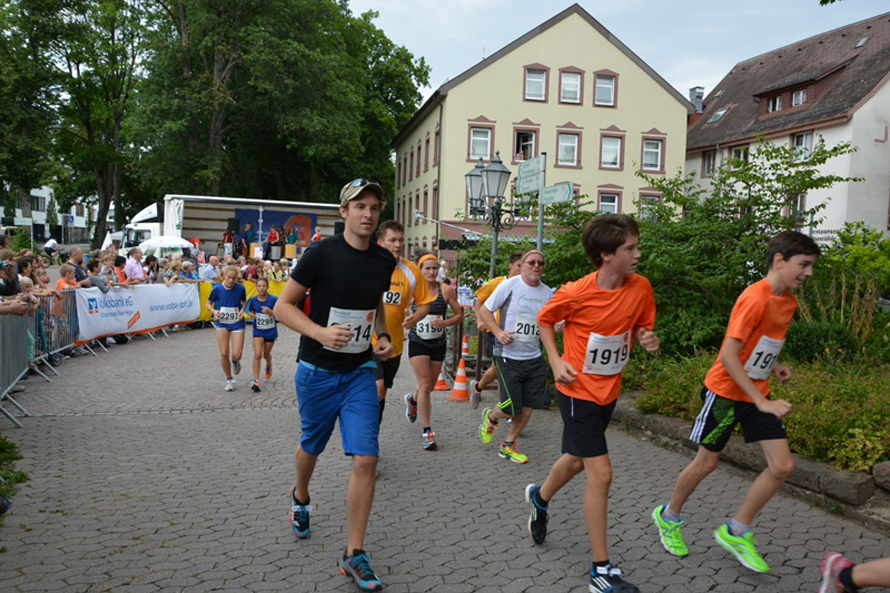 Bild vom Stadtlauf Villingen 2015