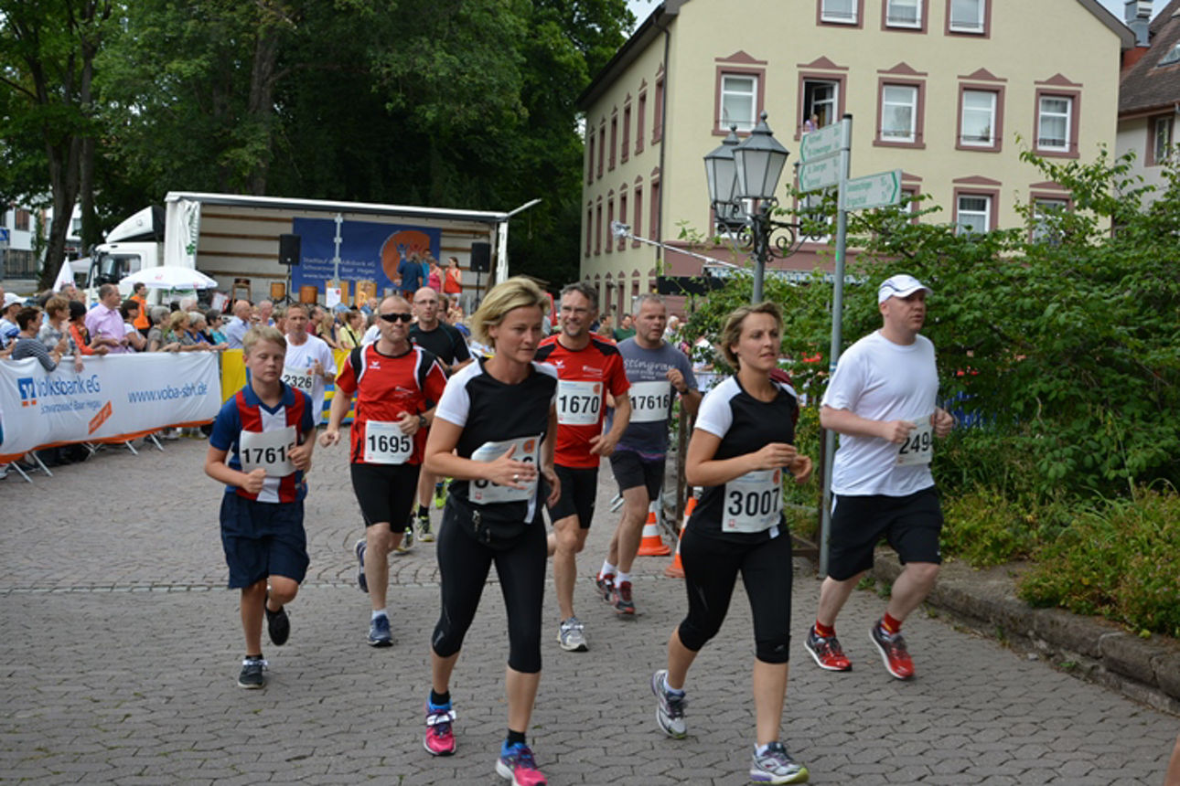 Bild vom Stadtlauf Villingen 2015
