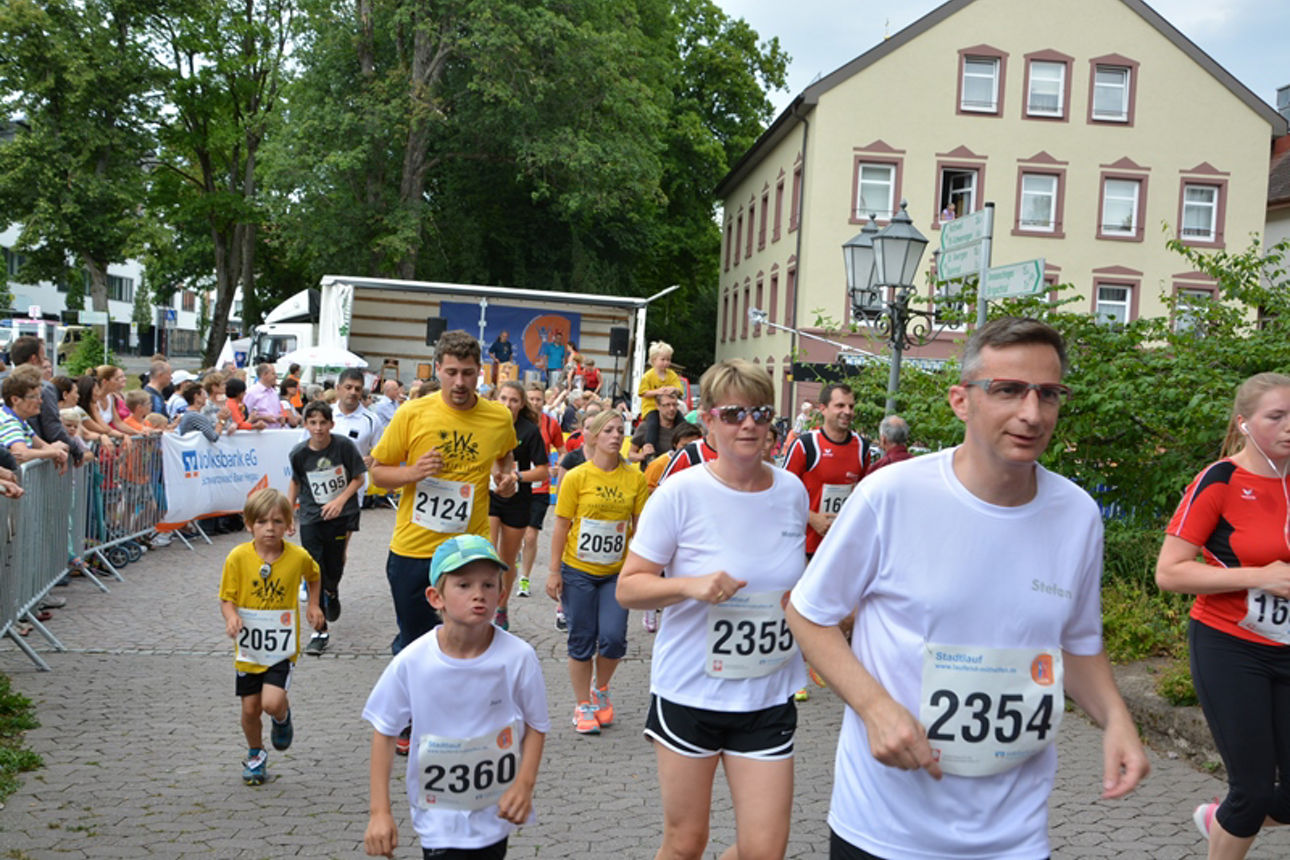 Bild vom Stadtlauf Villingen 2015
