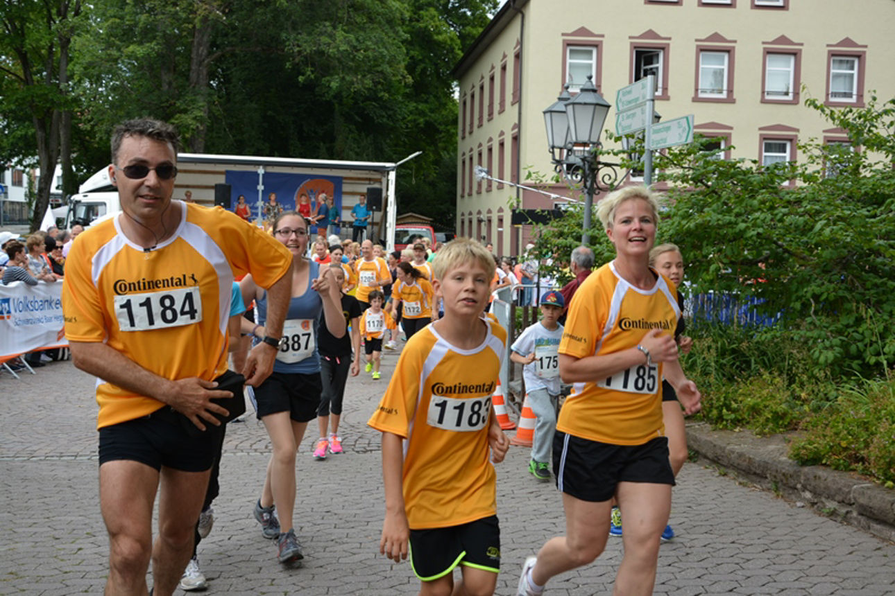 Bild vom Stadtlauf Villingen 2015