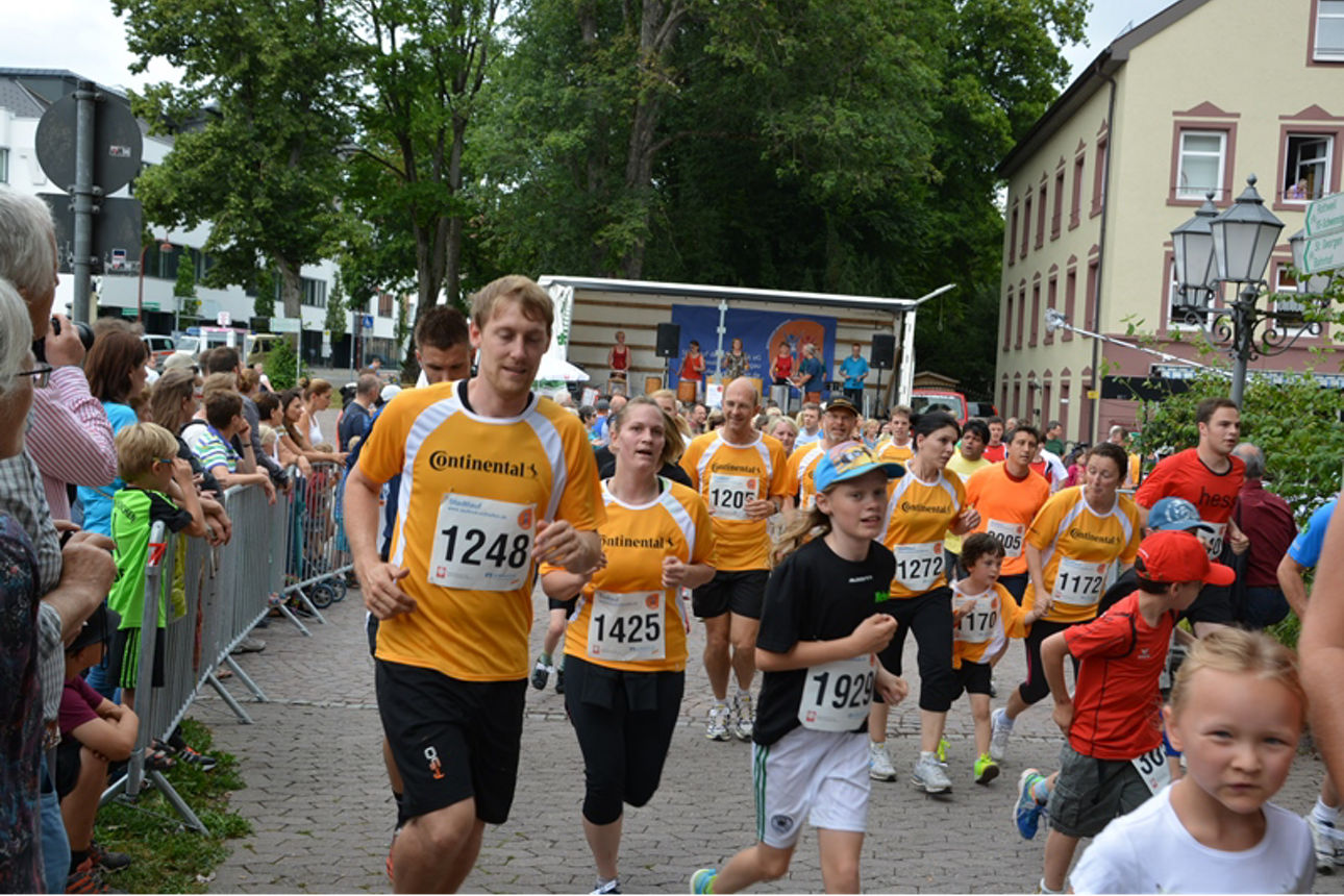 Bild vom Stadtlauf Villingen 2015