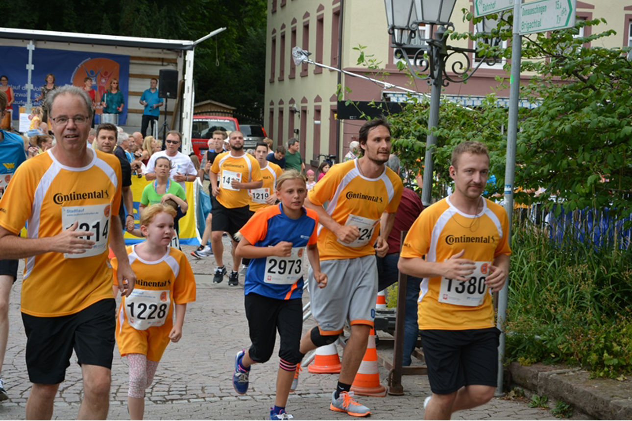 Bild vom Stadtlauf Villingen 2015