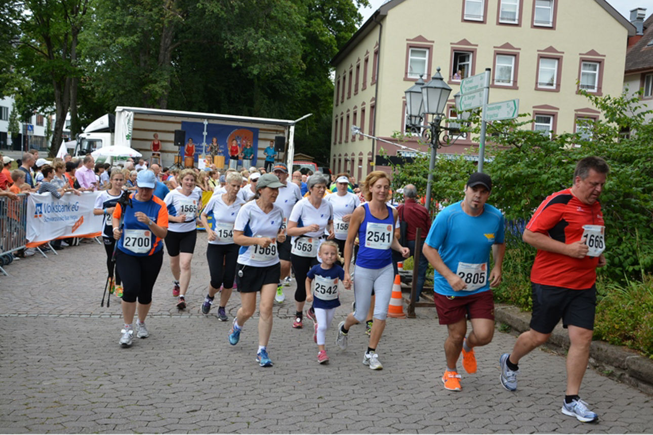 Bild vom Stadtlauf Villingen 2015