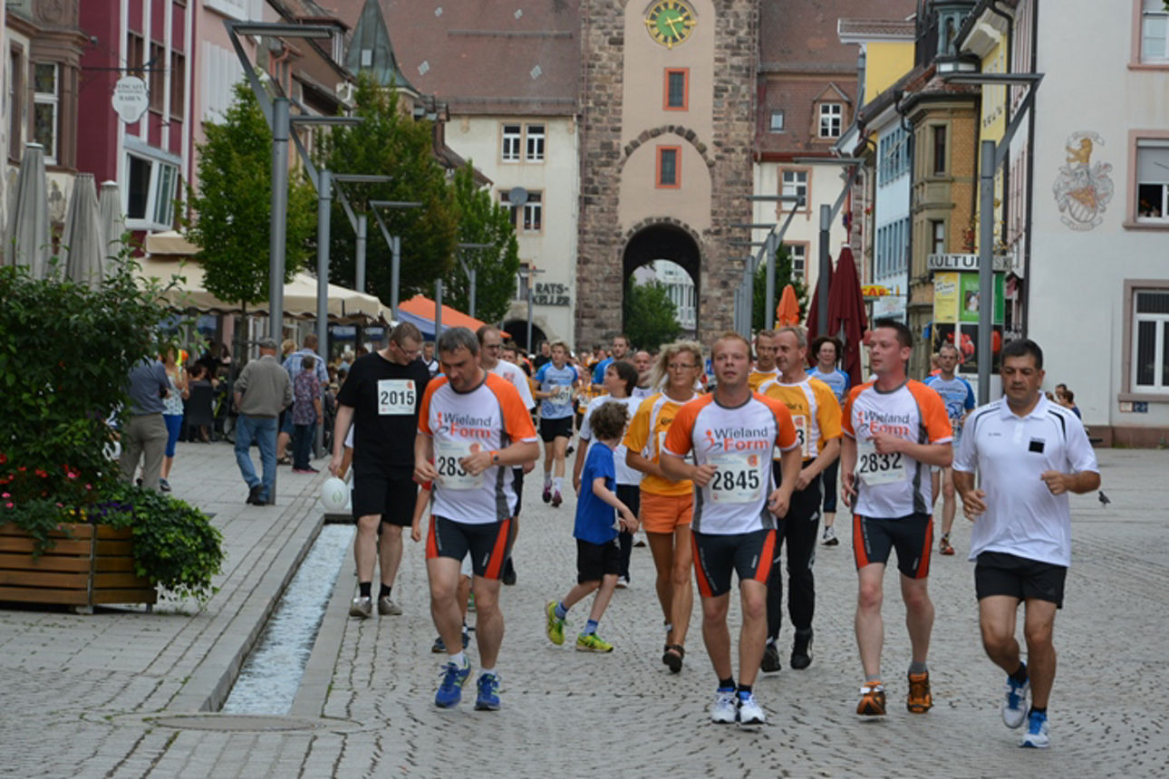 Bild vom Stadtlauf Villingen 2015