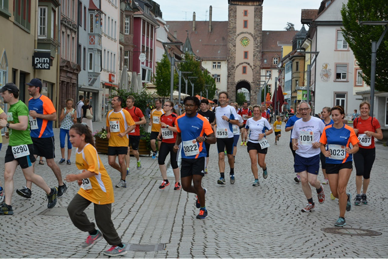Bild vom Stadtlauf Villingen 2015