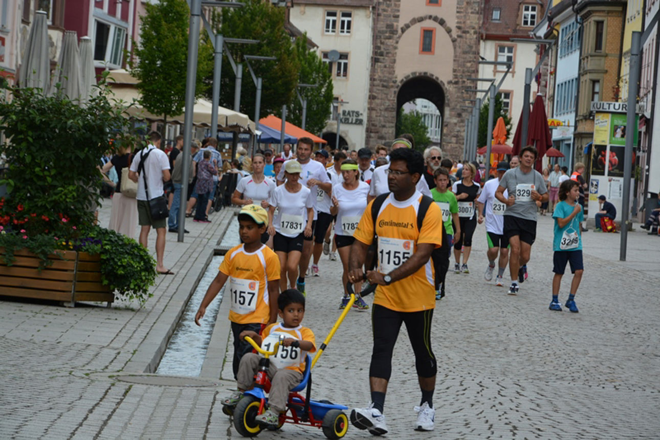 Bild vom Stadtlauf Villingen 2015