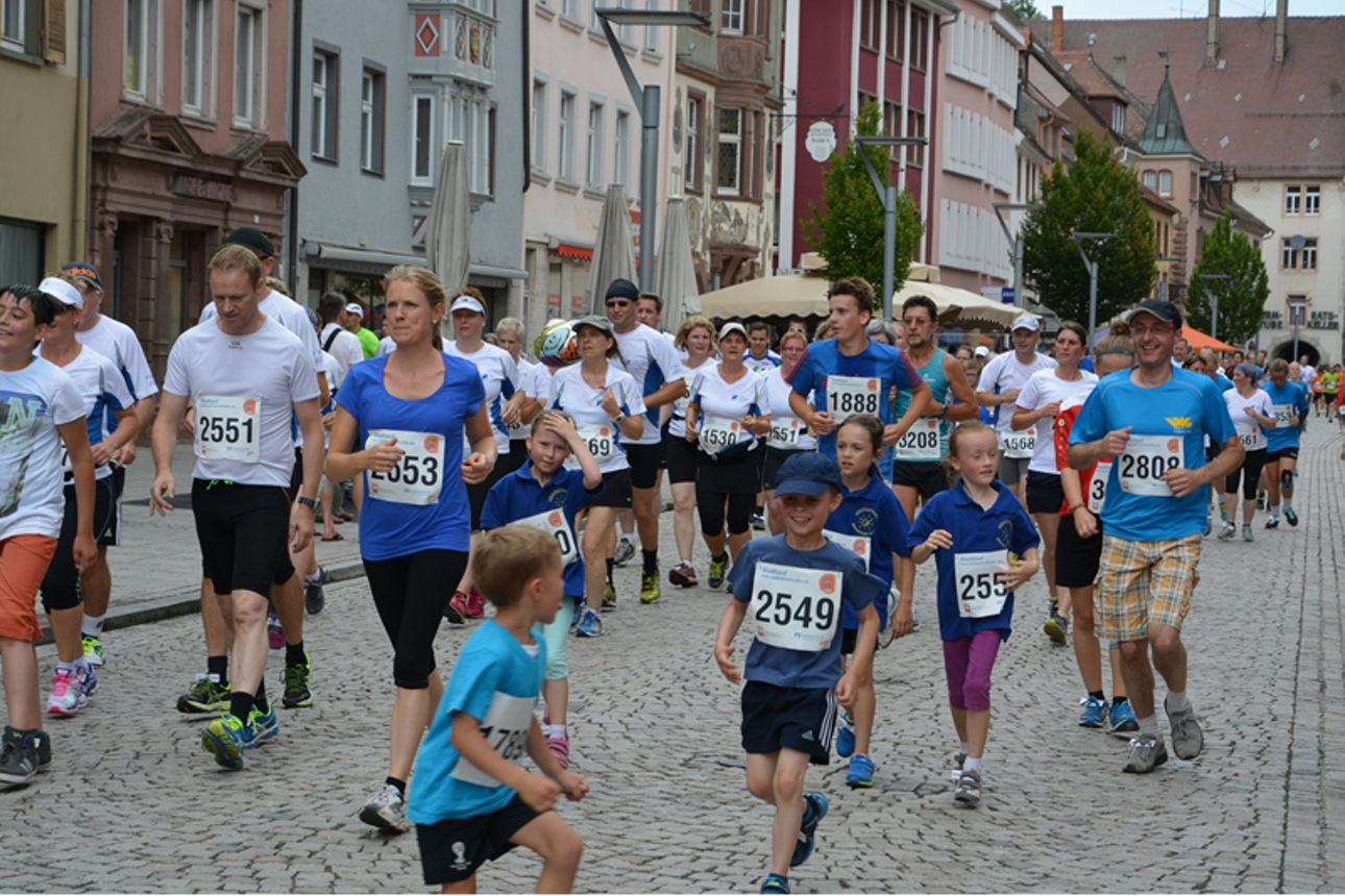 Bild vom Stadtlauf Villingen 2015