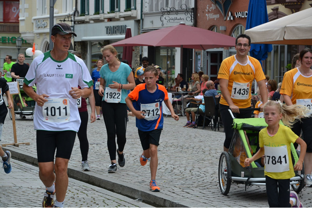 Bild vom Stadtlauf Villingen 2015