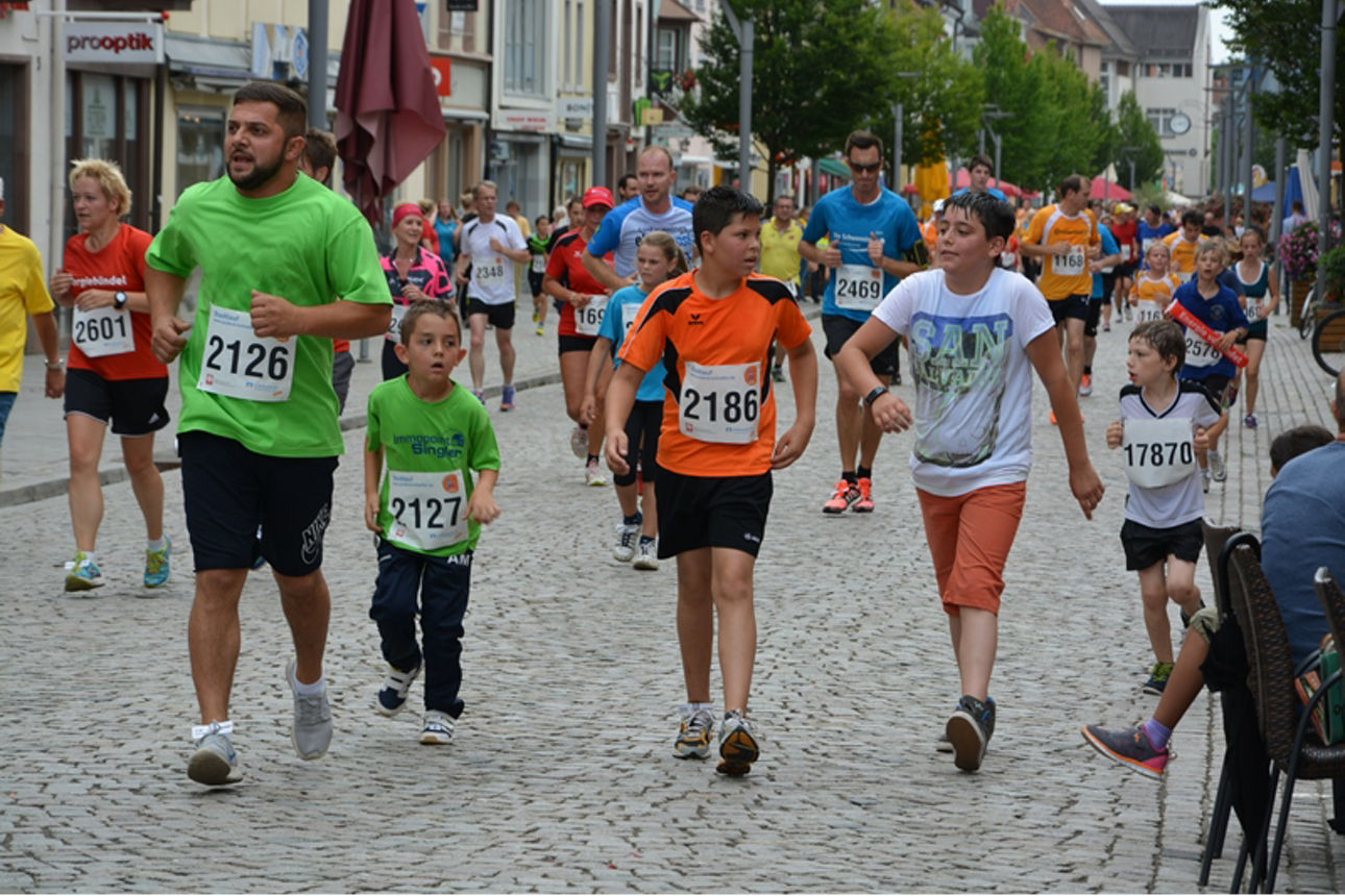 Bild vom Stadtlauf Villingen 2015