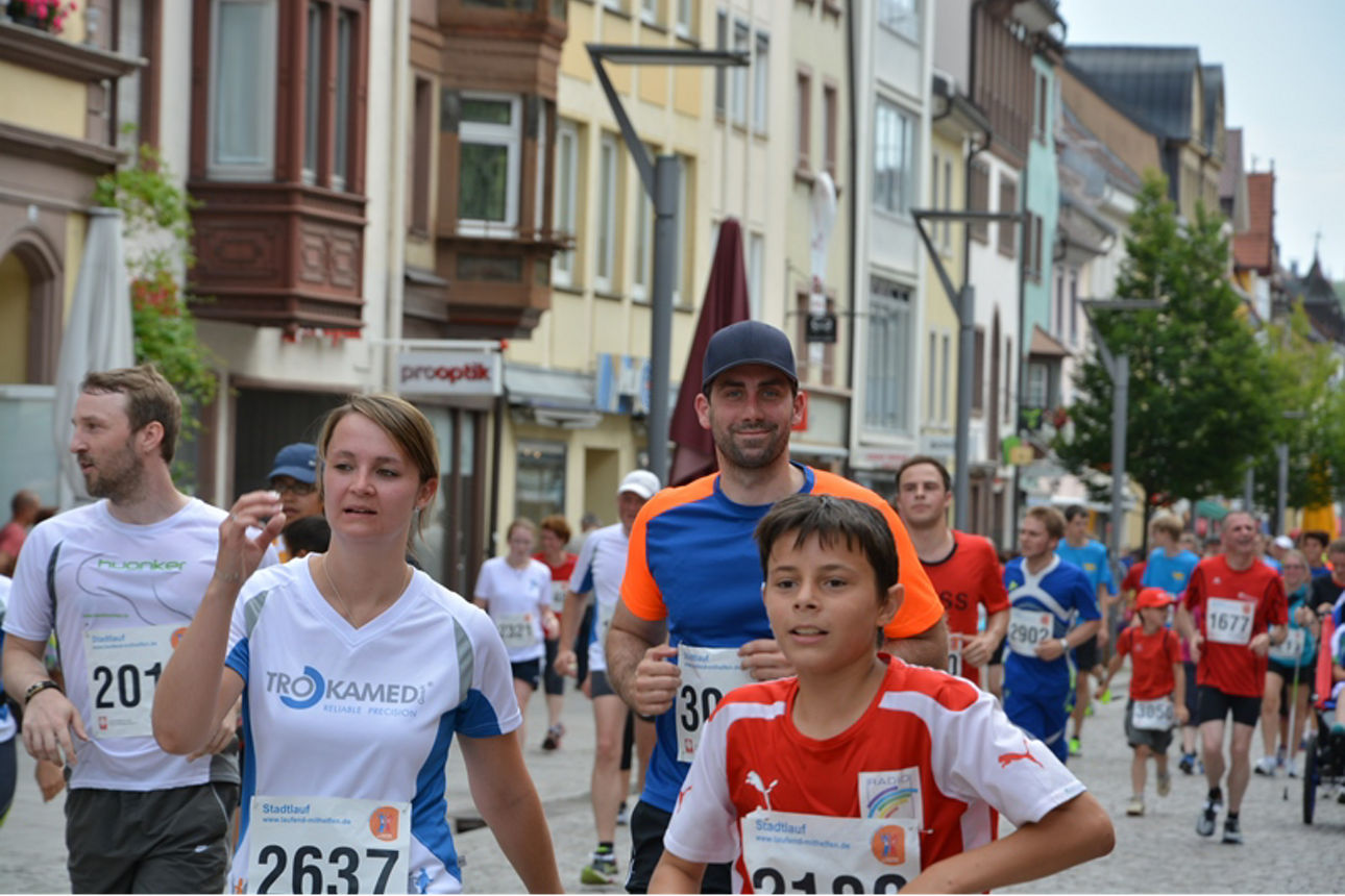 Bild vom Stadtlauf Villingen 2015