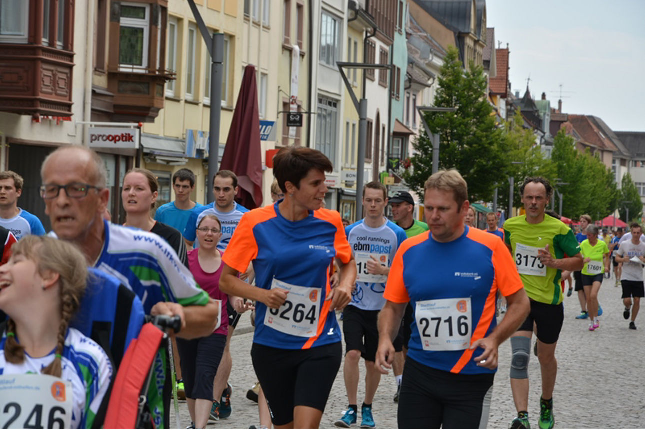 Bild vom Stadtlauf Villingen 2015