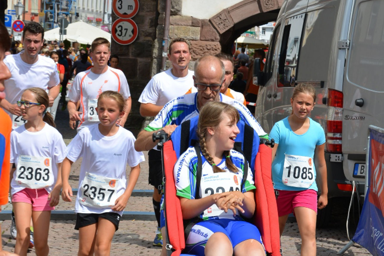 Bild vom Stadtlauf Villingen 2015