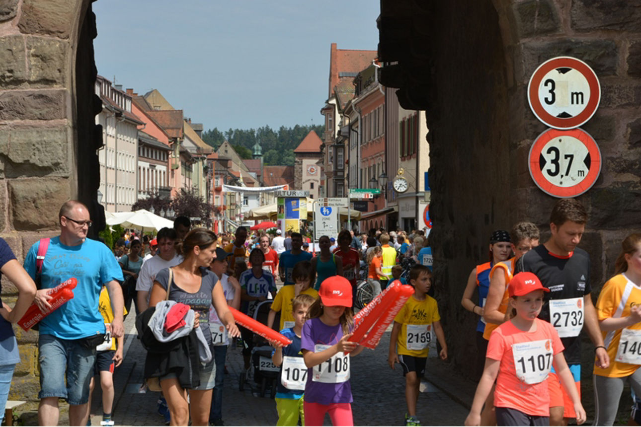 Bild vom Stadtlauf Villingen 2015