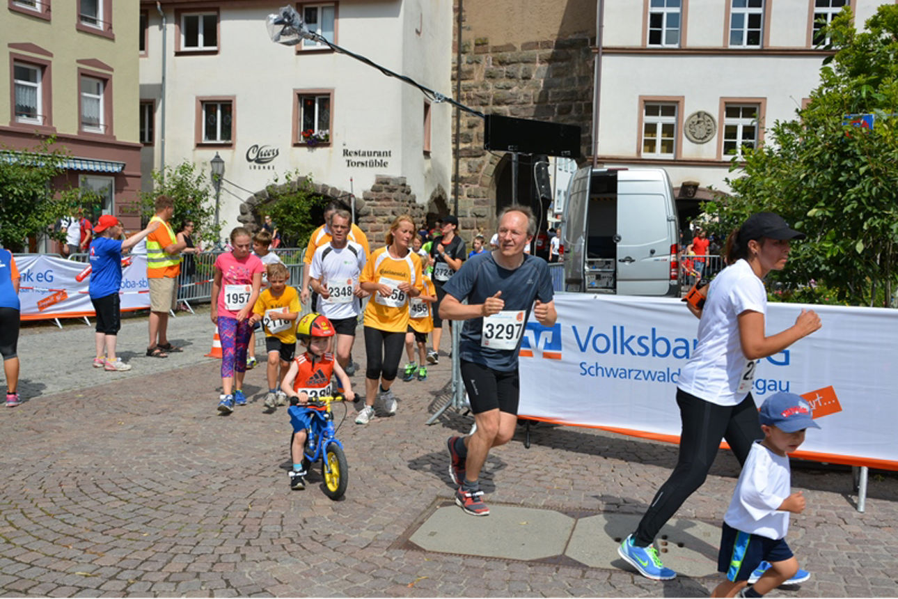 Bild vom Stadtlauf Villingen 2015