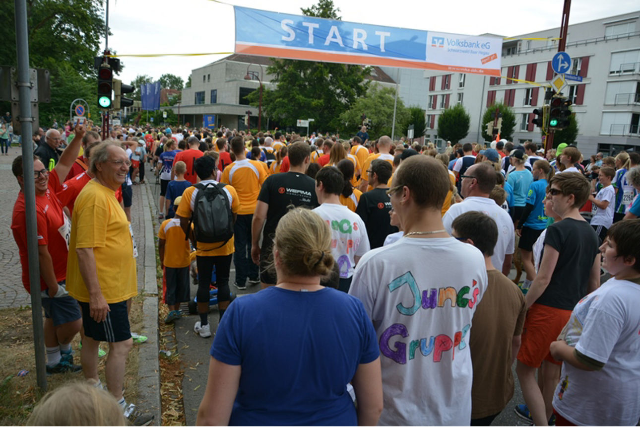 Bild vom Stadtlauf Villingen 2015
