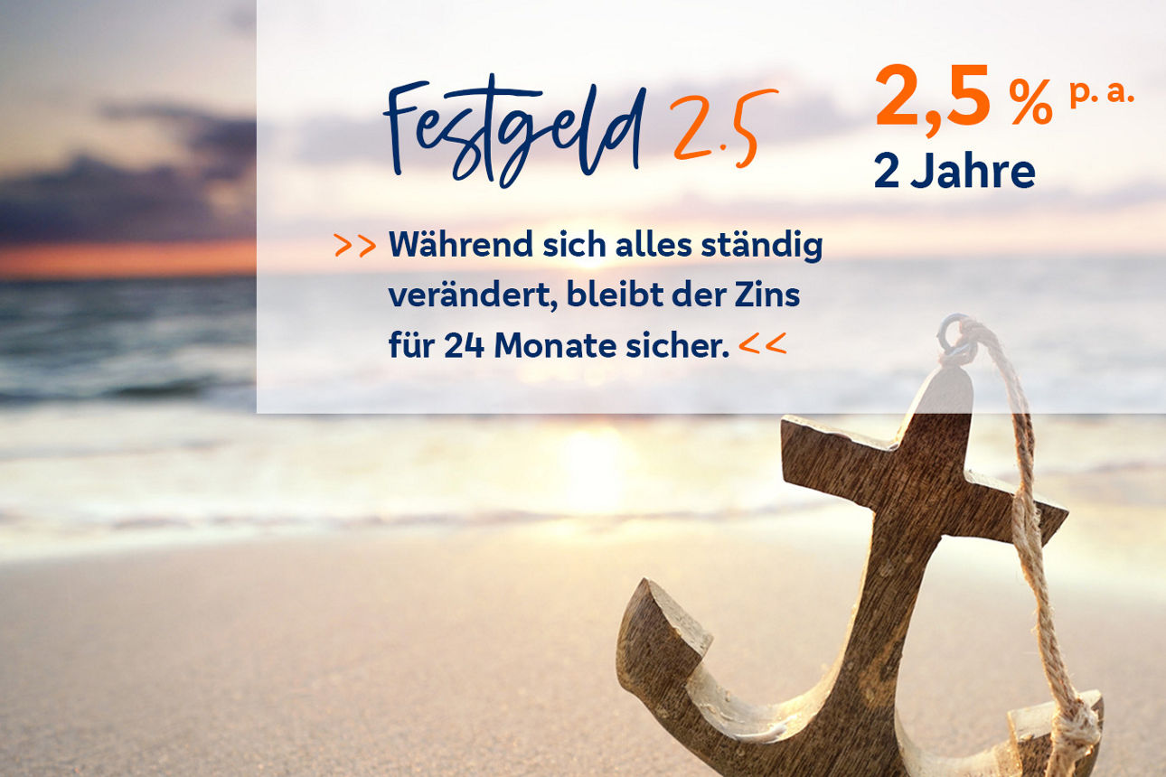 Anker für Zins-Sicherheit