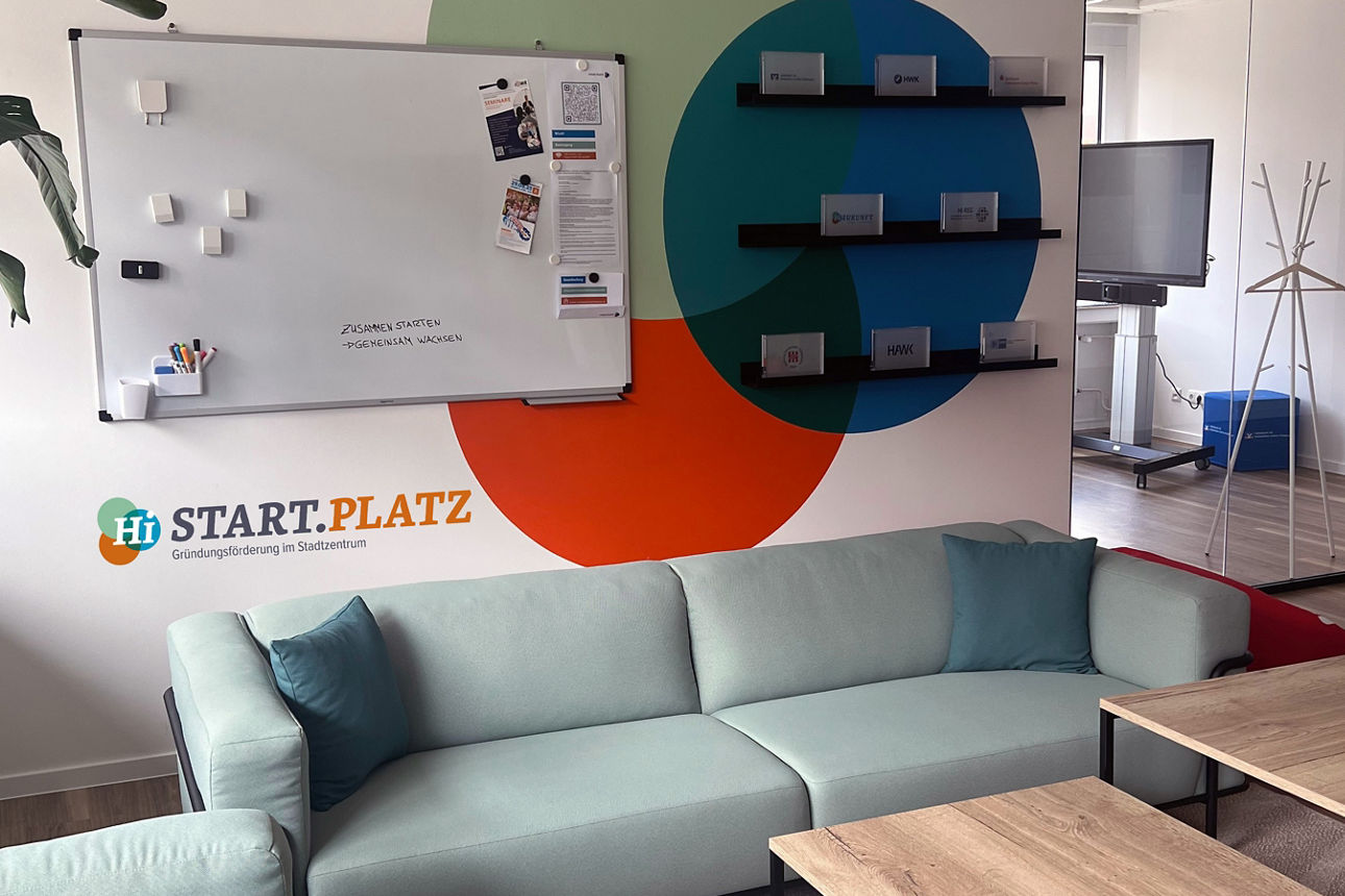 Innenansicht der Räumlichkeiten Start.Platz Hildesheim