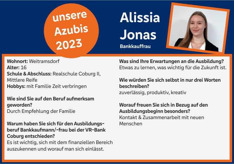 Steckbrief Alissia Jonas