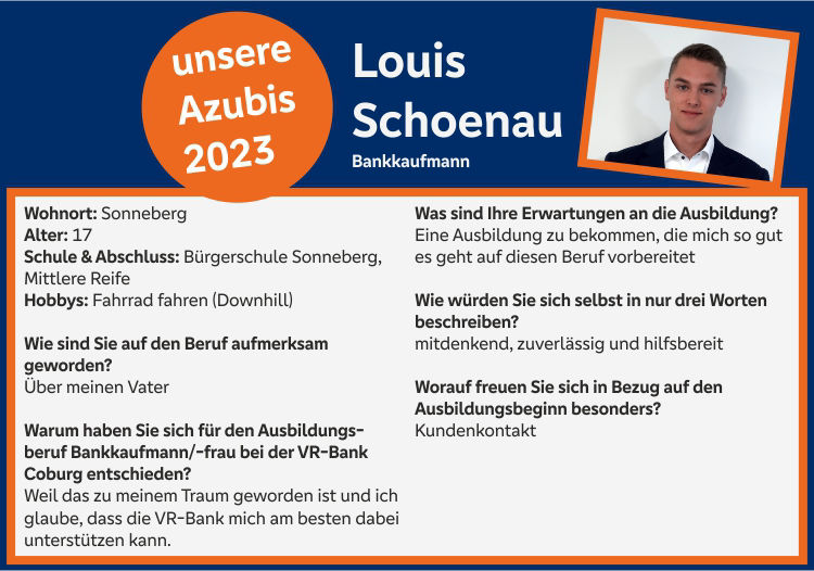 Steckbrief Louis Schoenau