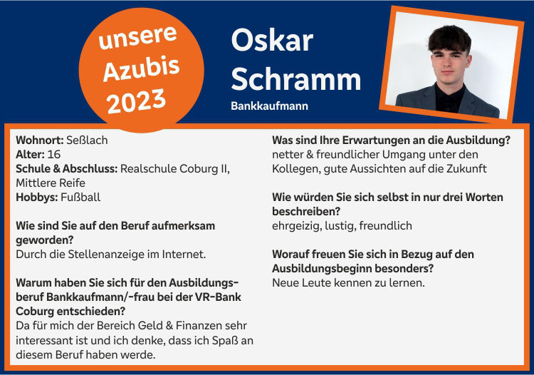 Steckbrief Oskar Schramm
