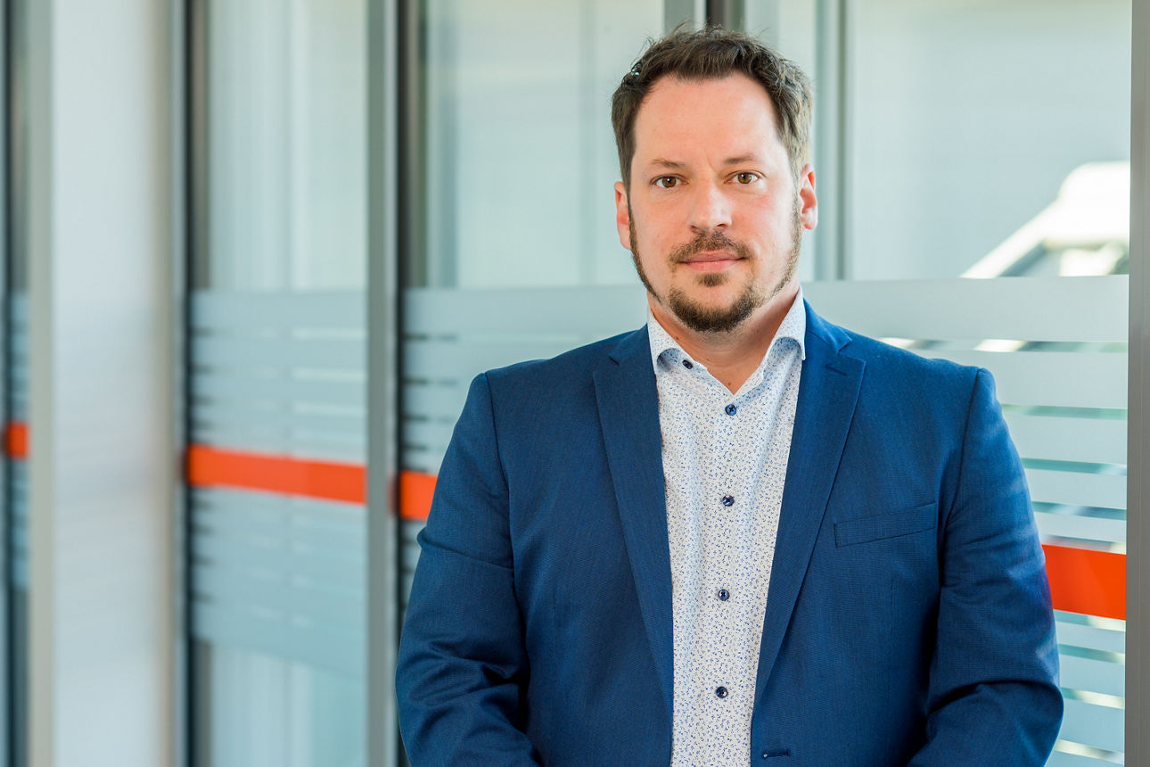 Stefan Pluszczyk, Mitarbeiter der Volksbank Westrhauderfehn