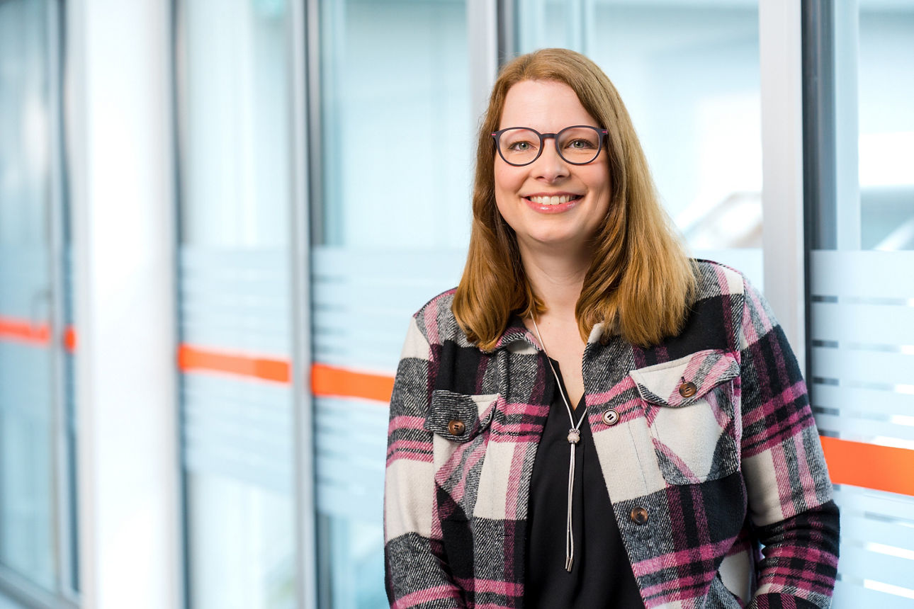 Stefanie Spanjer, Mitarbeiterin der Volksbank Westrhauderfehn